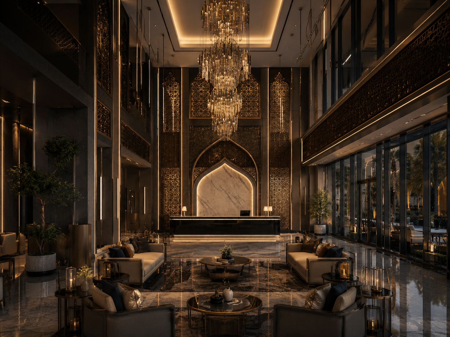 Luxury interior reference from ANSUWorld company profile